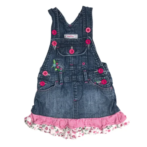 Overalls Dress Denim - Baby Nass 12M